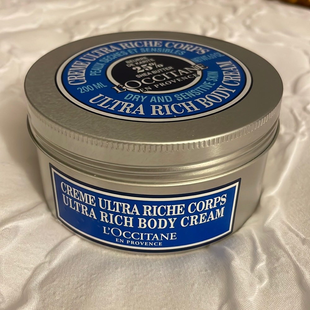 L’Occitane Ultra Rich Body Cream for dry and sensitive skin